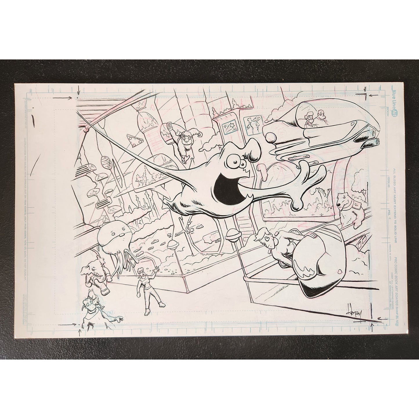 DD Cover Original Art