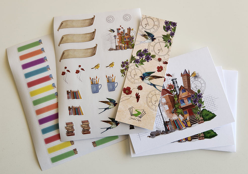 SLSC Sticker & Notecard Bundle