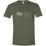 M55 Too Many Weapons 100% cotton short sleve