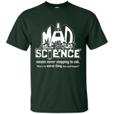 Mad Science Shirt sizes up to 6XL