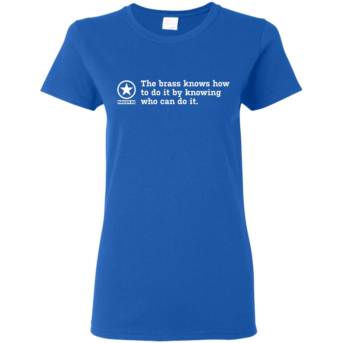 M63 Brass Shirt Ladies cut