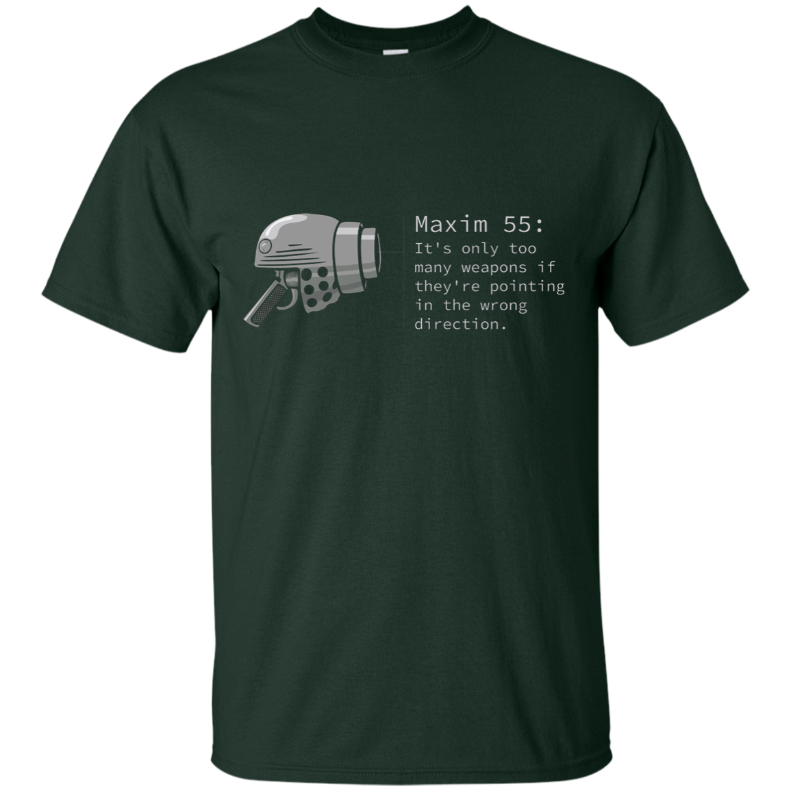 M55 Too Many Weapons Sizes up to 6X