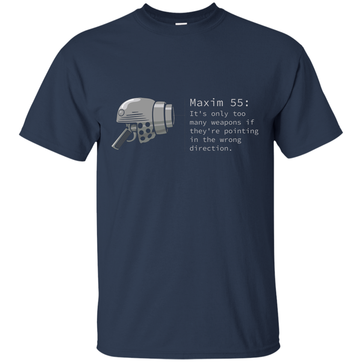 M55 Too Many Weapons Sizes up to 6X