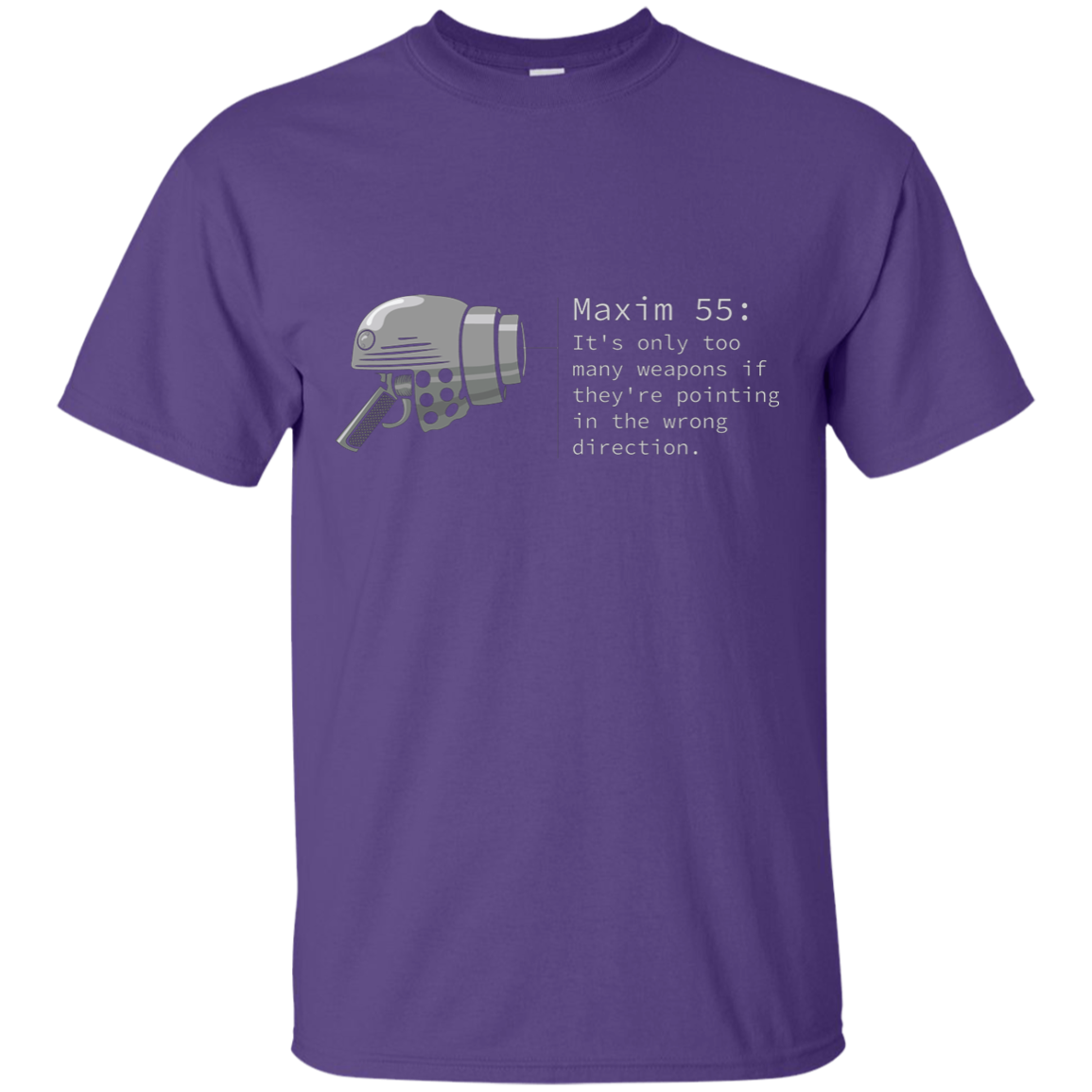 M55 Too Many Weapons Sizes up to 6X