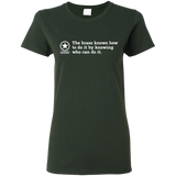M63 Brass Shirt Ladies cut