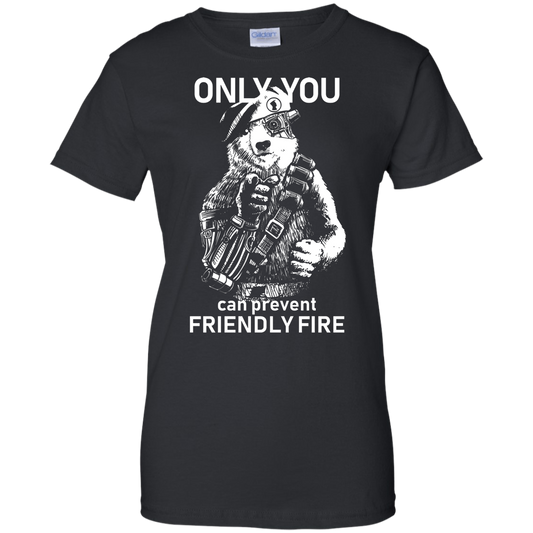 Friendly Fire Shirt Ladies Cut