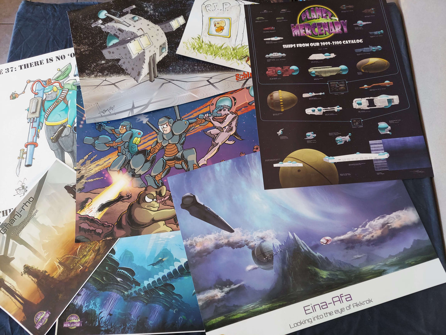 Mystery Poster / Print Bundle