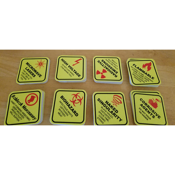 Warning Sign Stickers