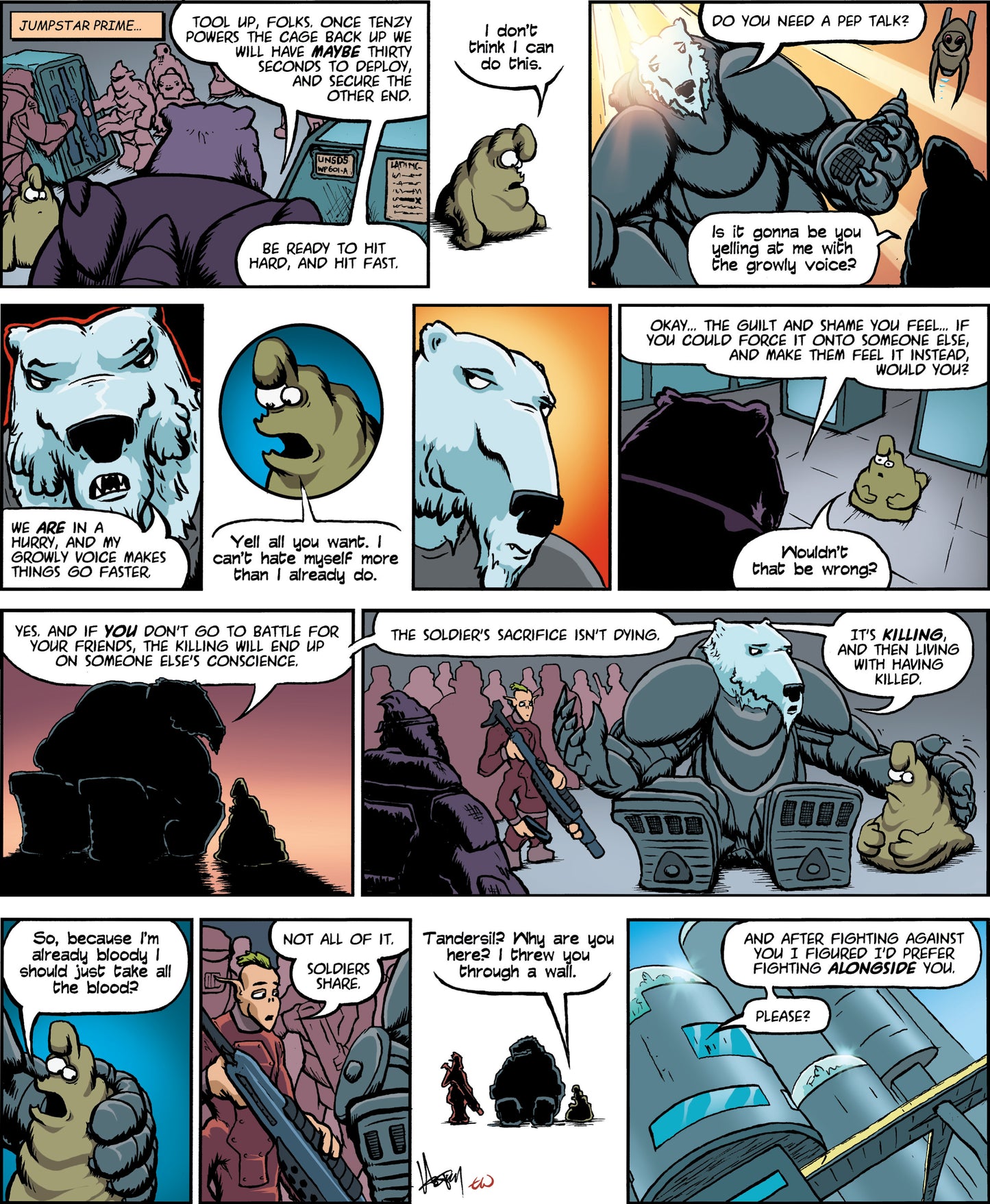 Print Soldier's Sacrifice