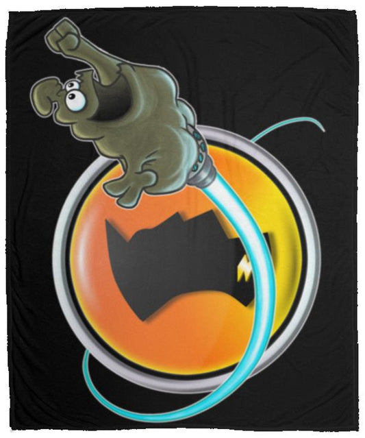 Schlock Rocket Blanket - 50x60 Micro Fleece
