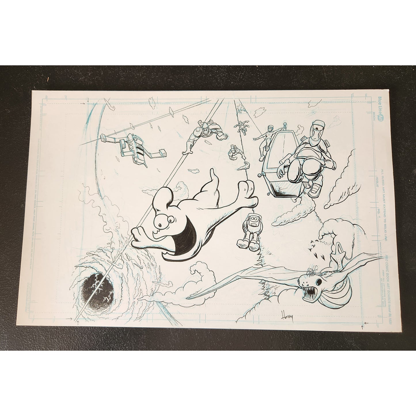 BW Cover Original Art