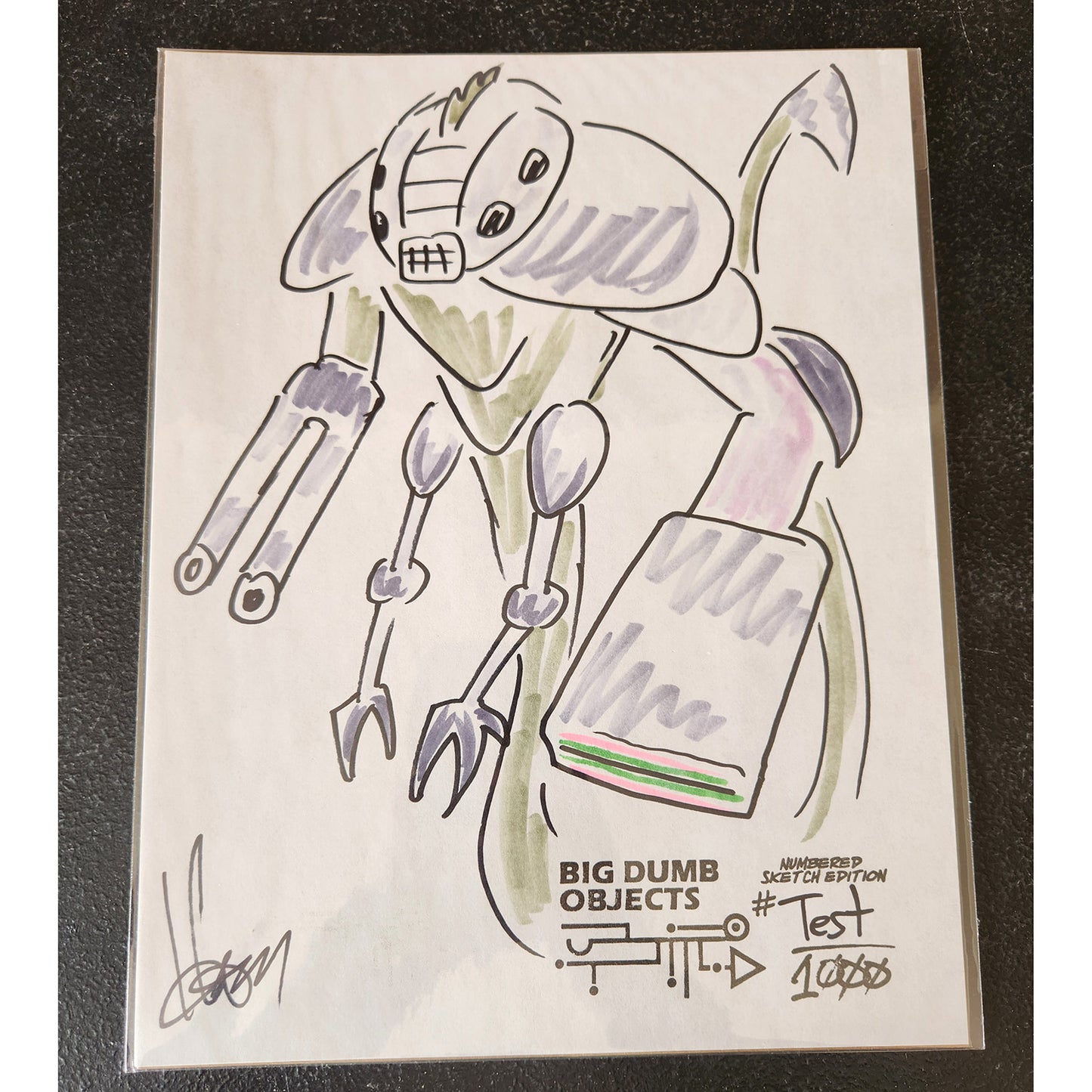 Silksilver Test Sketch