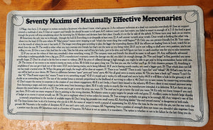 Seventy Maxims Play Mat