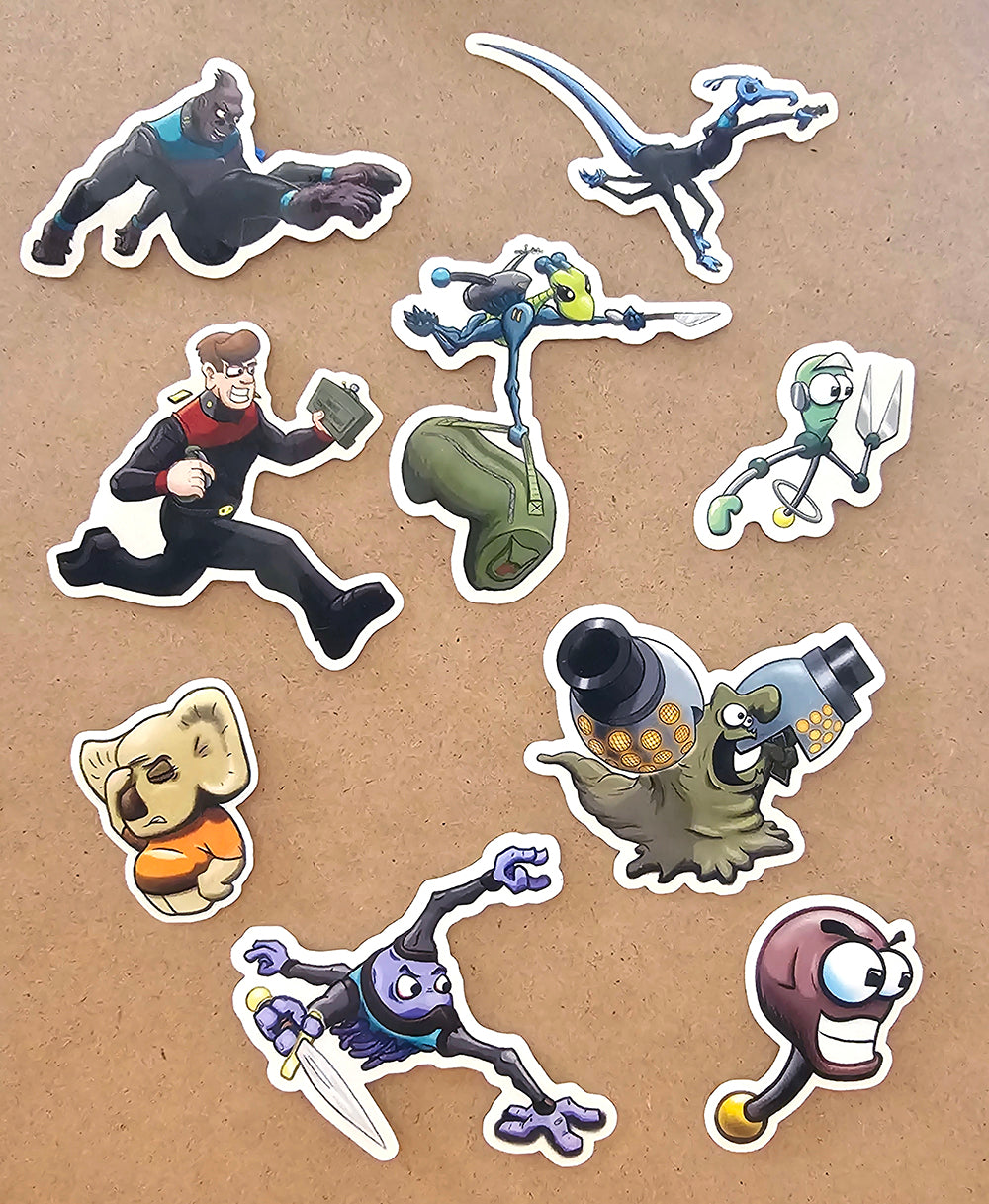 Maxim 52 Sticker Pack