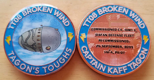 Coin Broken Wind Ship