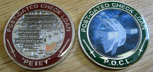 Coin Post Dated Check Loan ship