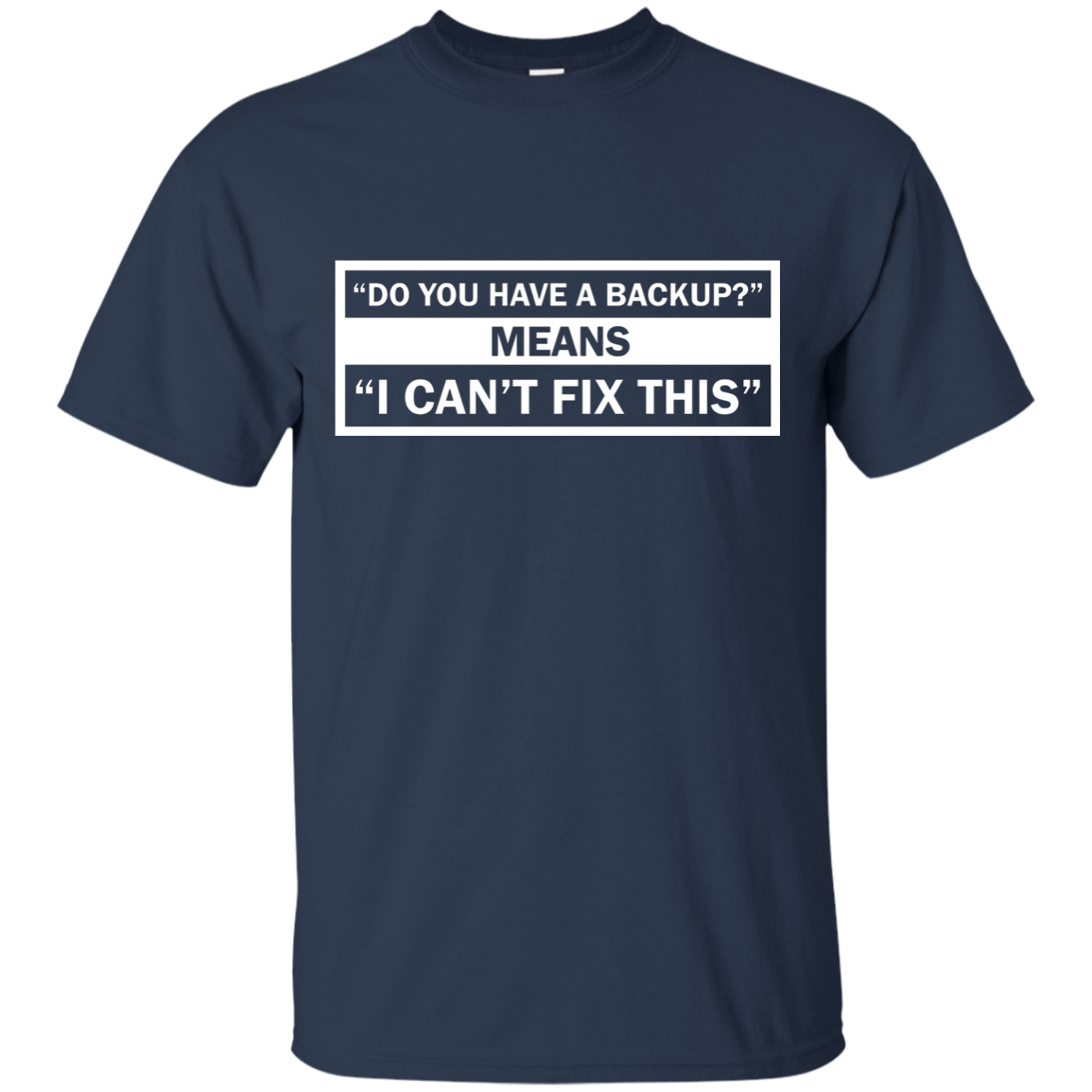 Back up shirt sizes up to 6X