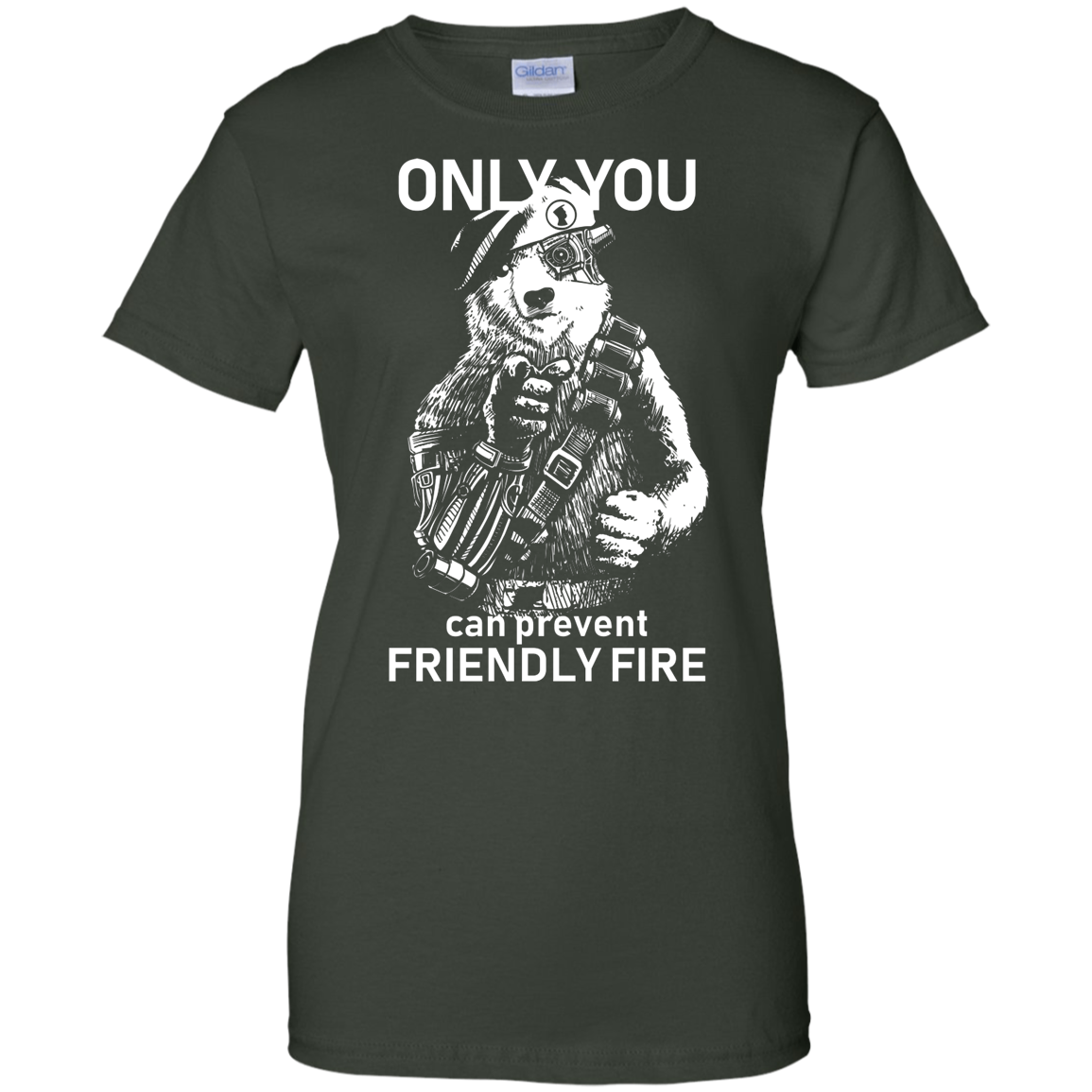 Friendly Fire Shirt Ladies Cut