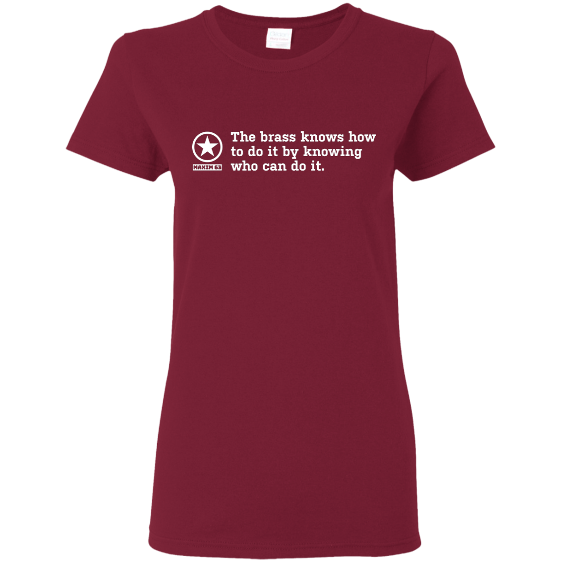 M63 Brass Shirt Ladies cut