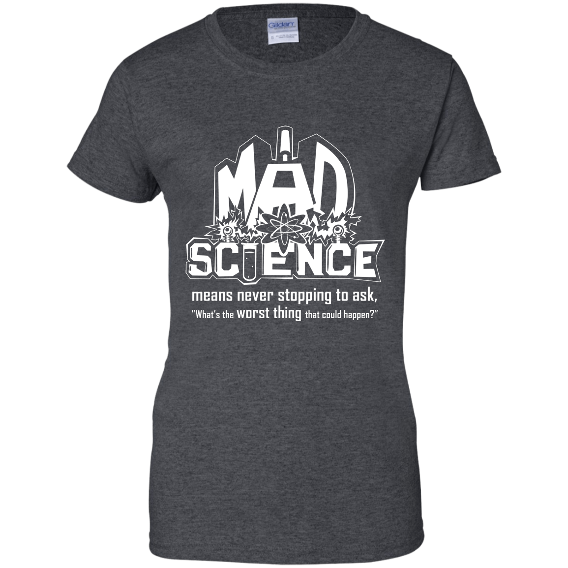Mad Science Shirt Ladies sizes