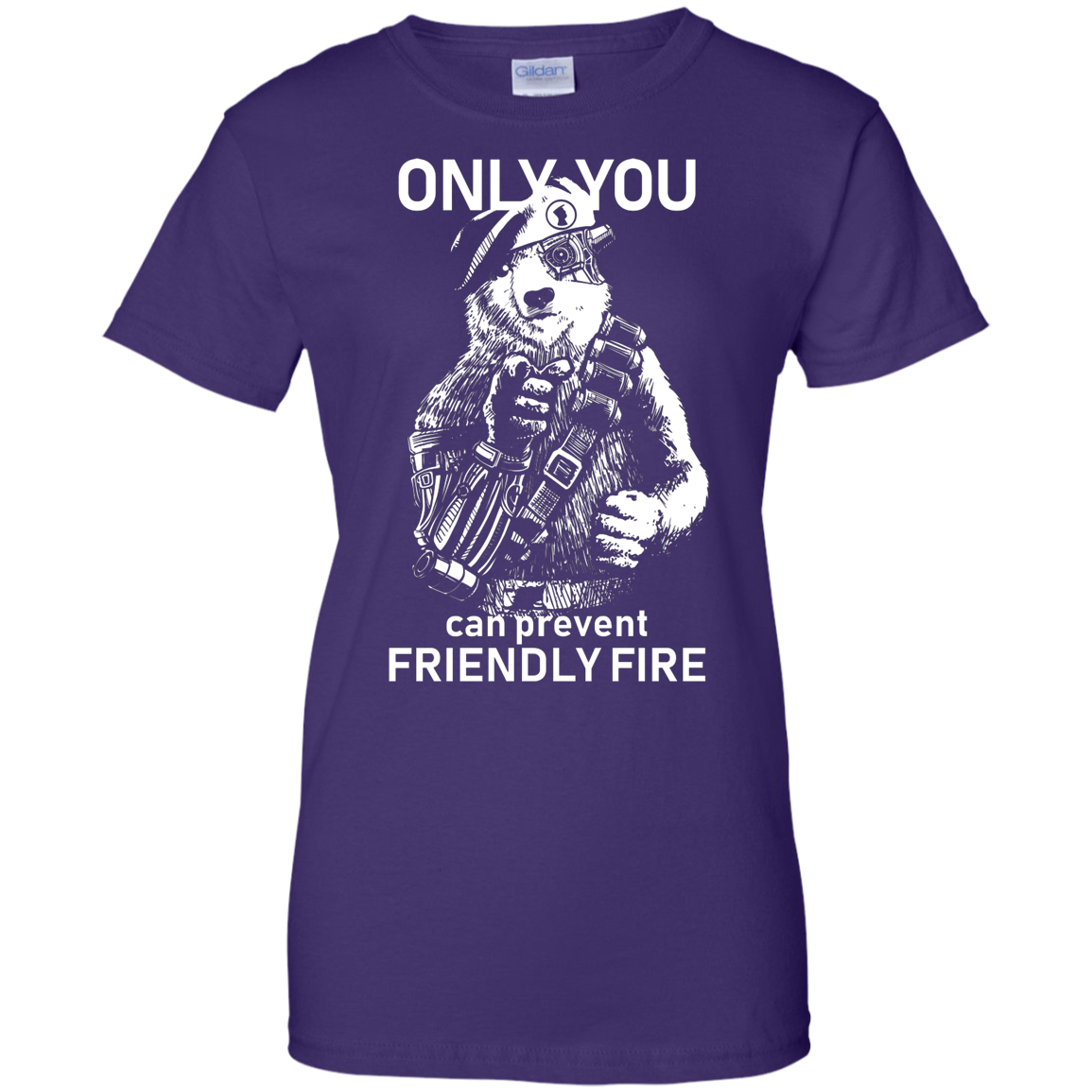 Friendly Fire Shirt Ladies Cut