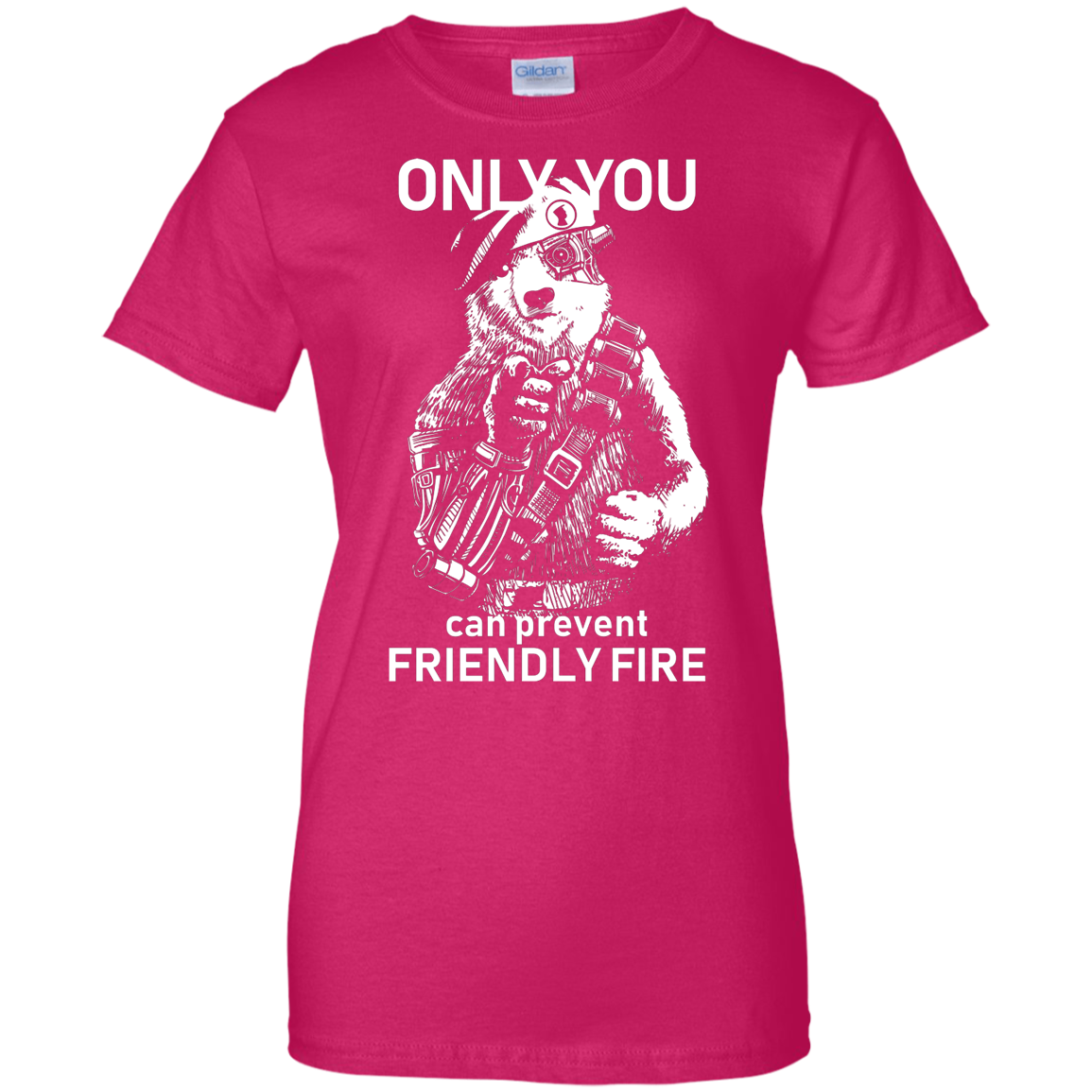 Friendly Fire Shirt Ladies Cut