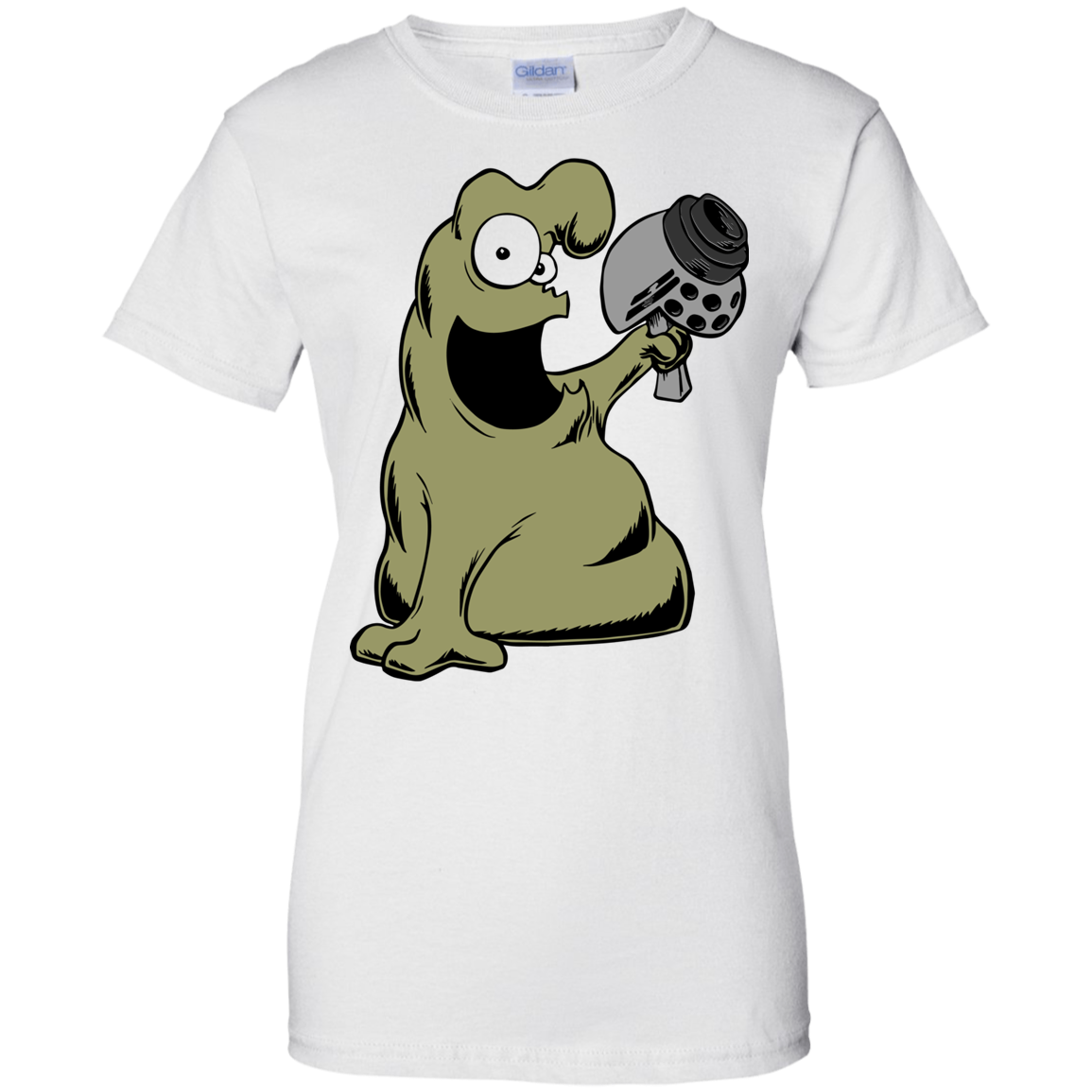 Schlock with Plasgun Ladies Cut