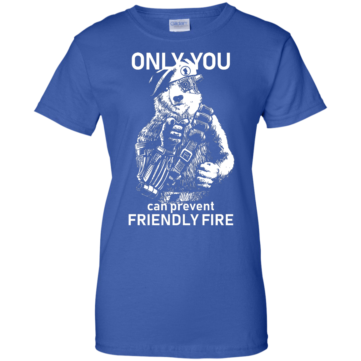 Friendly Fire Shirt Ladies Cut
