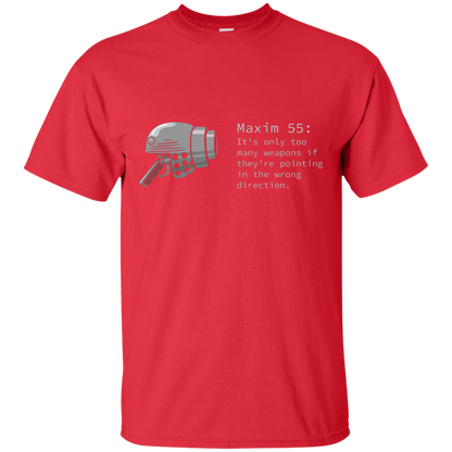 M55 Too Many Weapons Sizes up to 6X