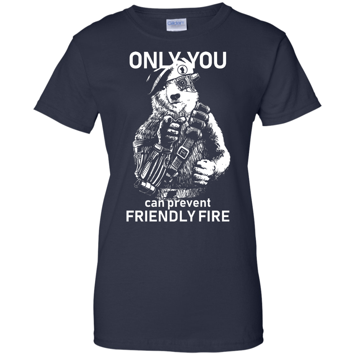 Friendly Fire Shirt Ladies Cut