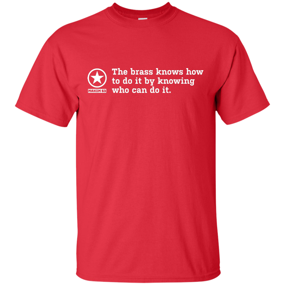 M63 Brass Shirt sizes up to 6X