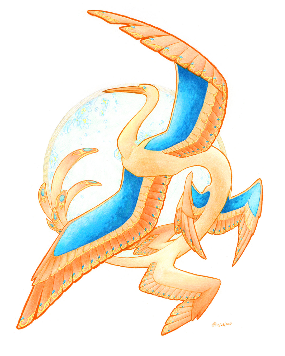 Ibis Print By Keliana Tayler