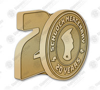 Schlock 20 Years Pin