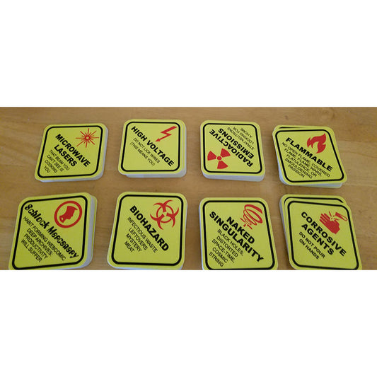 Warning Sign Stickers