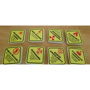 Warning Sign Stickers