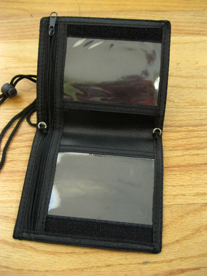 Pillage Then Burn Badge Holder / Neck Wallet